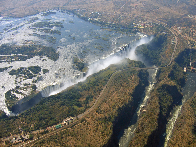 Замбия, водопад Виктория