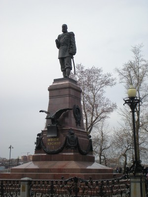 Памятник Александру 3, Иркутск