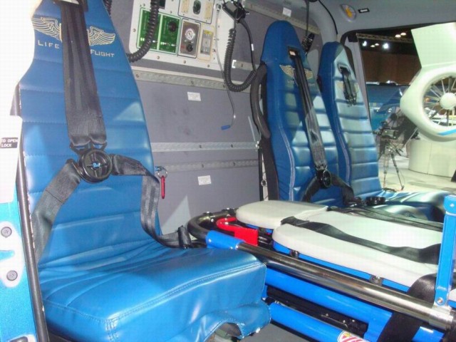 EC130 B4, Eurocopter - в мед. версии.