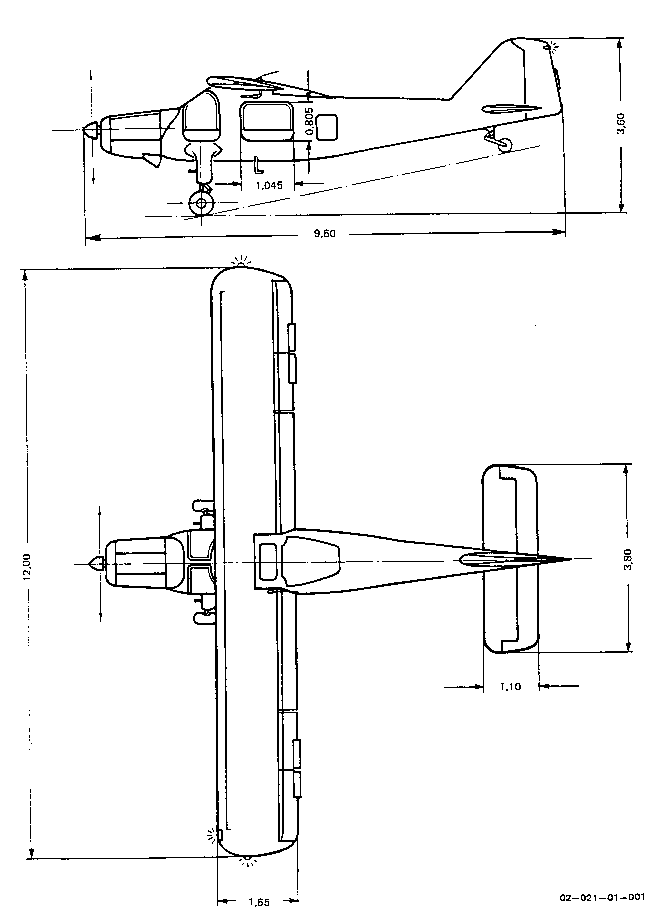 Размеры Do-27