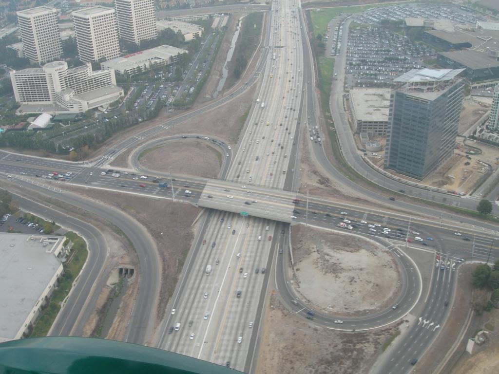 i405 &amp;amp; Jamboree rd. intersection.