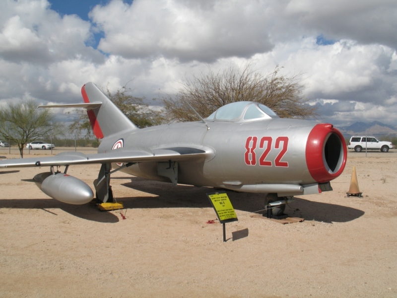Mig-15. Tuscon Air museum.