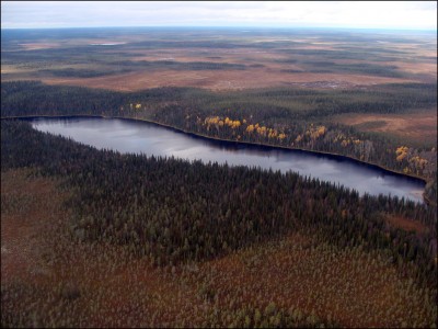 Озеро Окулово. Ближайшие окрестности и прекрасный ориентир.